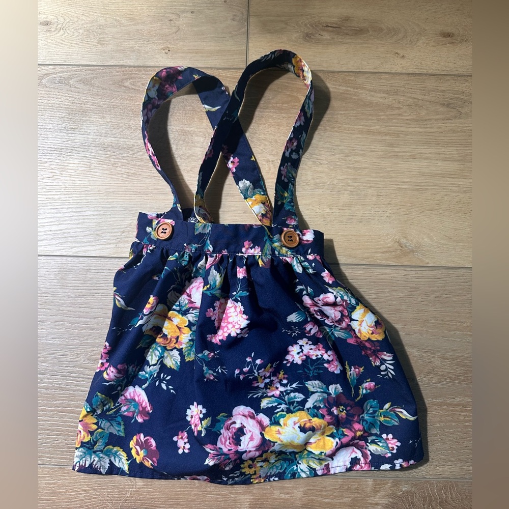Bailey’s Blossoms Floral Suspender Skirt
